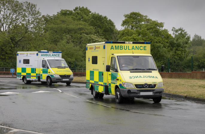 Ambulances being lent out