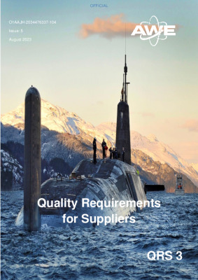 Quality Requirements for Suppliers