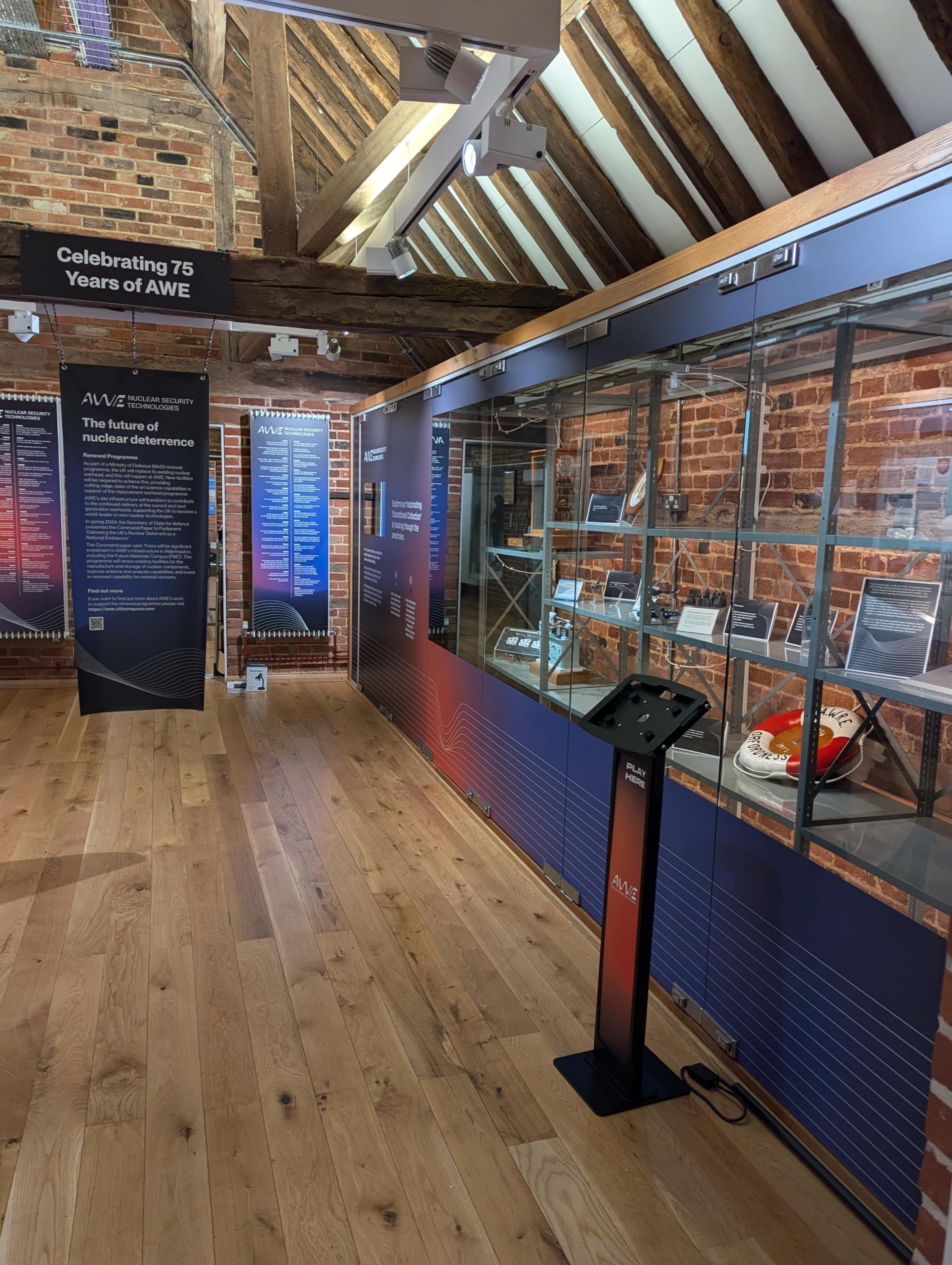 AWE exhibition at West Berkshire Museum