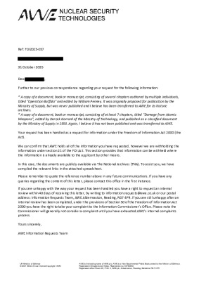 FOI Request – Operation Buffalo documents