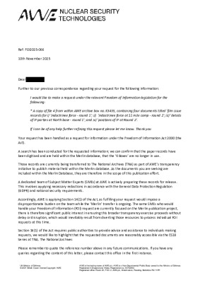 FOI Request – File 4 from Archive box K3435