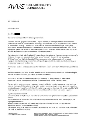 FOI Request – Connectr contract